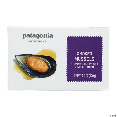 Patagonia Mussels Smoked 4.2 OZ, Pack of 10 Oriental Trading