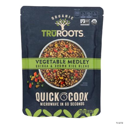 Truroots Organic Vegetable Medley Quinoa & Brown Rice Blend 8.5 OZ