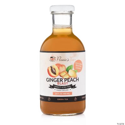 Pennie`s Tea Iced Tea Ginger Peach Blast Case of 1216 FZ