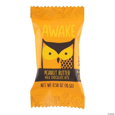 Awake Chocolate Bites Peanut Butter Chocolate Case of 50.58 OZ