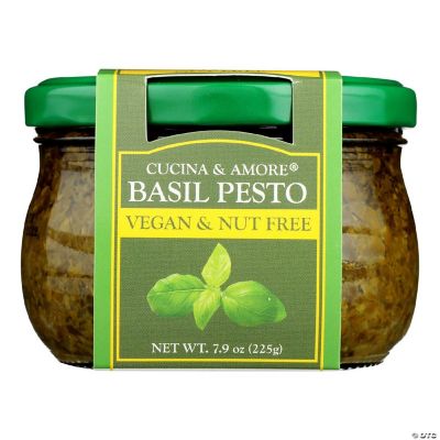 Cucina & Amore Pesto Basil Vegn&nut Free Case of 67.9 OZ