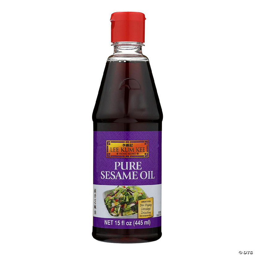 Lee Kum Kee's Pure Sesame Asian Cooking Oil - Case of 6 - 15 FZ ...