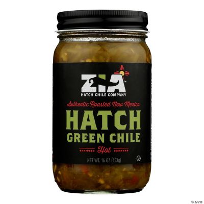 Zia Green Chile Company Hatch Green Chile Hot Case of 6 16 oz.