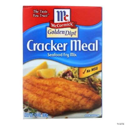 Golden Dipt Breading Cracker Meal Case of 8 10 oz.