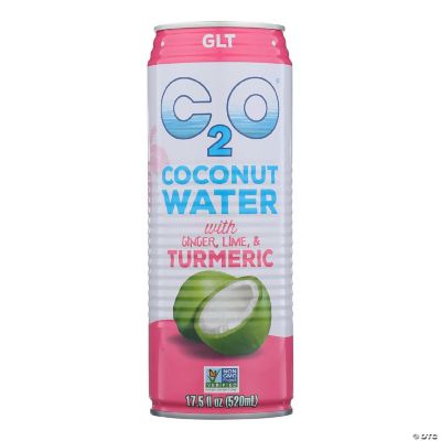 C2O Pure Coconut Water Ginger Lime and Tumeric Case of 12 17.5 fl oz. Oriental Trading