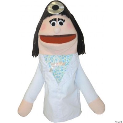 Get Ready 434H doctor puppet- female- Hispanic- 18 inch | Oriental Trading