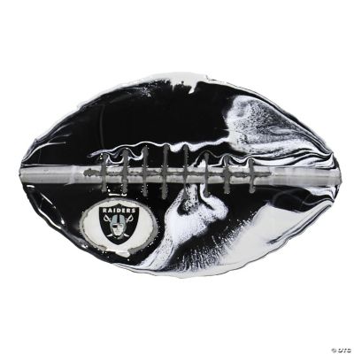 NFL Round Distressed Sign: Oakland Raiders