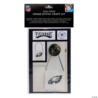 NFL PHILADELPHIA EAGLES CROSS STITCH CRAFT KIT