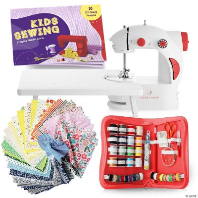 Hearth & Harbor Mini Sewing Machine Kit 122pc Oriental Trading