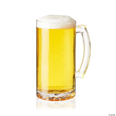 True Beer Mug, Large Pint Glass with Handle Oriental Trading