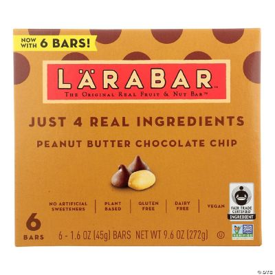 Larabar - Bar Peanut Butter Chocolate Chip - Case of 8-6/1.6 OZ