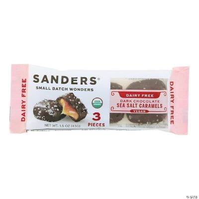Sanders Caramels Dk Chocssalt Case of 81.5 OZ