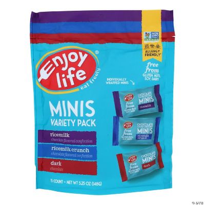 Enjoy Life Mini Chocolate Variety Bars - 15ct (Pack of 6) main image 0