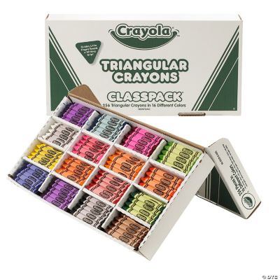 Crayola® Beginnings Triangle Crayons 16/pk - Crayons, Markers