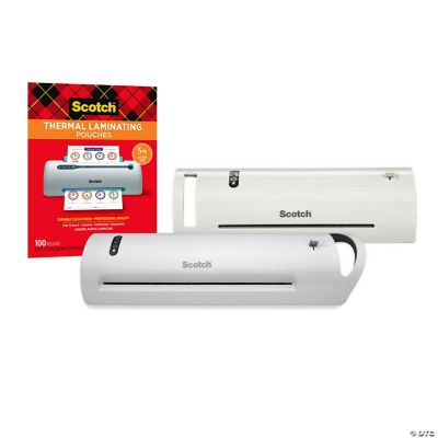 Scotch Thermal Laminating Pouches, 3 mil Size, Pack of 200 Oriental Trading