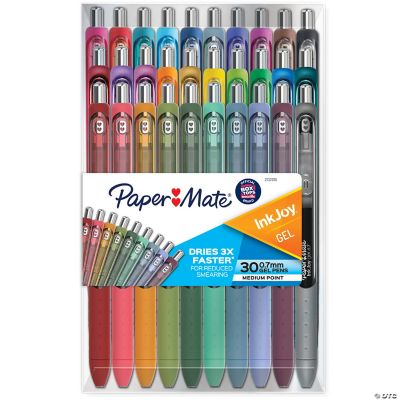 Paper Mate InkJoy Gel Pens, Assorted Colors, Medium Point