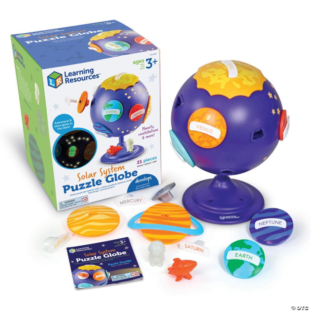 Learning Resources Solar System Puzzle Globe