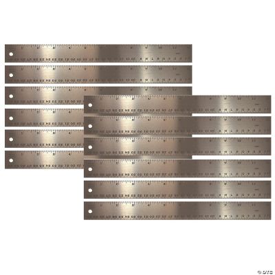 The Pencil Grip Stainless Steel Ruler, 12