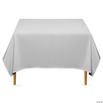 Lann's Linens 10 Pack 70" Square Wedding Banquet Polyester Fabric ...