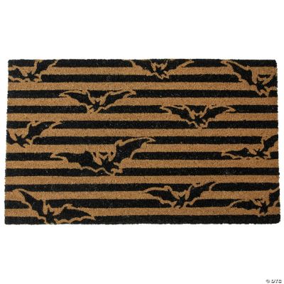 Northlight Natural Coir Blossoming Floral Outdoor Rectangular