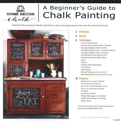 Leisure Arts A Beginner's Guide to Chalk Painting