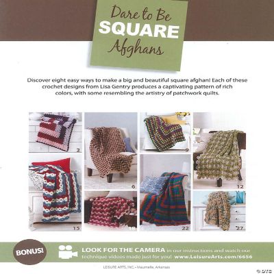 Leisure Arts Lea Panel Afghans Bk 10 Leisure Arts Restful Afghans ...