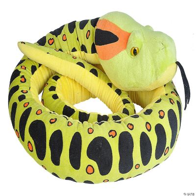 Wild Republic Peluche Anaconda II, Serpente Giocattolo Morbido, Imbottito Con Fibre Da Bottiglie Riciclate - 4