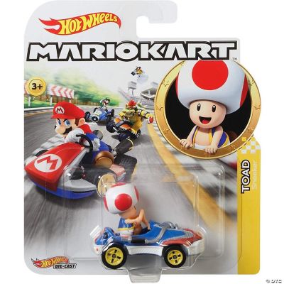  Hot Wheels GBG31 Mario Kart 1:64 Die-Cast Bowser with Badwagon  Vehicle : Toys & Games