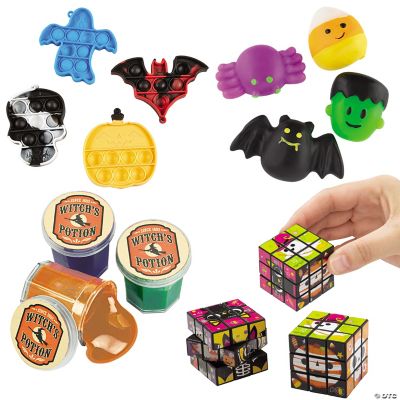Bulk 84 Pc. Mini Halloween Fidget & Novelty Handout Kit Oriental Trading