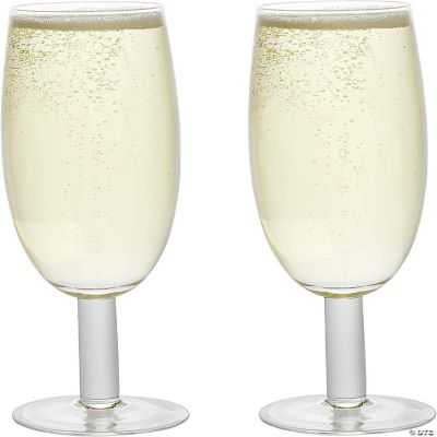 Scs Direct Extra Large Giant Champagne Flute Glasses 2 Pack 25oz Per Glass Each Holds About