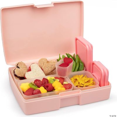 Bentology Set Pranzo Bento Per Ragazze – Borsa Termica, Lunch Box Con 5 Contenitori E Ghiaccio – Turchese
