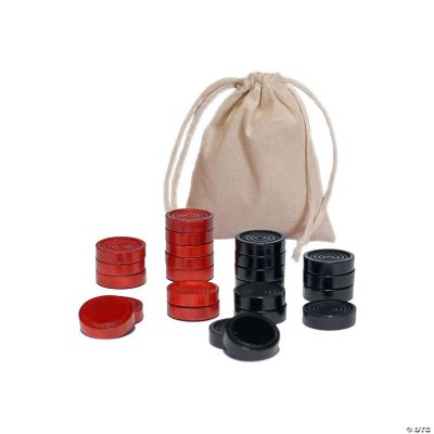 WE Games Travel Wood Pinwheel Backgammon Board Game Set - 19 in., 1
