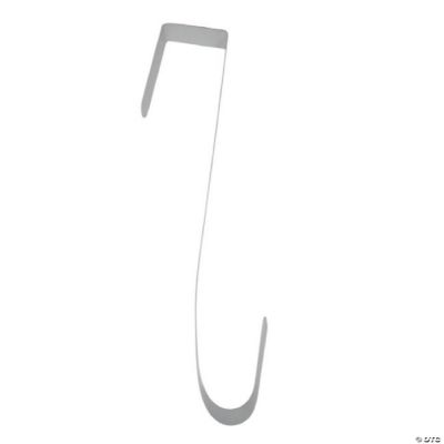 Tremont Floral White Metal Wreath Door Hanger 12 Inch Oriental Trading