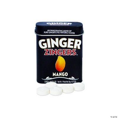 Ginger Delights Ginger Mint Mango Case of 121.07 OZ Oriental Trading