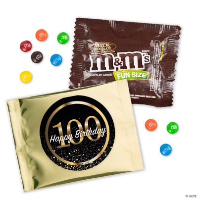 Custom M&Ms for a 100th birthday party on Behance