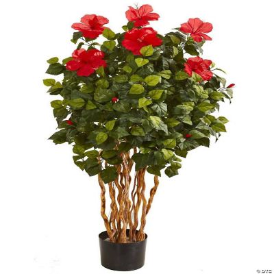 Nearly Natural 5' Hibiscus Artificial Tree