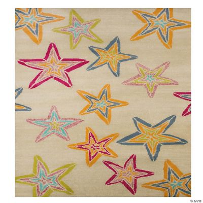 United Weavers Starbreaker Stars Kids Area Rug 7 X 5 Feet | Oriental ...