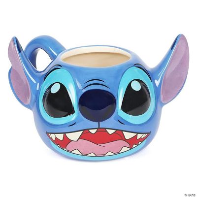 Disney Lilo & Stitch Ceramic Mug With Sculpted Topper Holds 18
