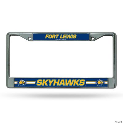 NCAA Florida State Seminoles 12" X 6" Chrome All Over