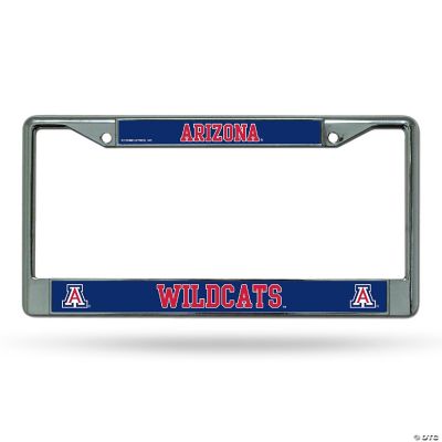 Rico Industries NCAA Northwestern State Demons 12" X 6" Chrome Frame With Decal Inserts Car Truck Suv Automobile Accessory A2 14417996