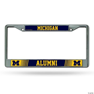 Rico Industries NCAA Michigan Wolverines 4x4 Inch Vinyl Decal - Official Team Logo Sticker