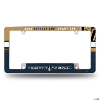 Las Vegas Golden Knights Chrome License Plate Frame