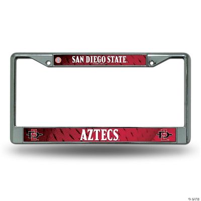 Rico Industries NCAA San Diego State Aztecs - SDSU Pewter License Plate Frame 12" X 6" : Buy Online At Best Price In KSA - Souq Is Now