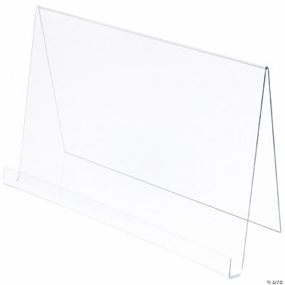 Plymor Clear Acrylic Book Display Easel with 1.75