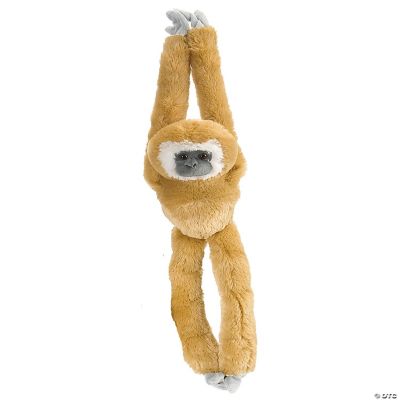 Hanging White Handed Gibbon Stuffed Animal - 20