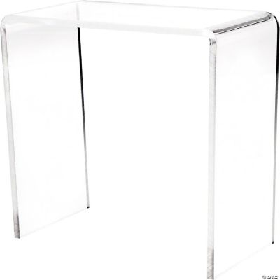 Plymor Clear Acrylic Vertical Rectangular Display Riser, 6