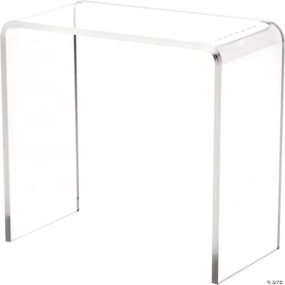 Plymor Clear Acrylic Vertical Rectangular Display Riser, 4