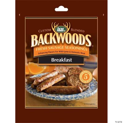 LEM 9007231 1.67 oz Backwoods Breakfast Sausage Case of 6 Oriental