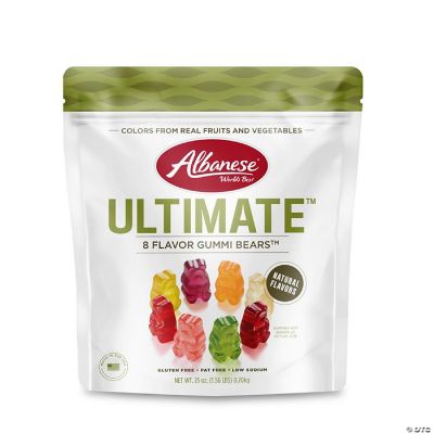 Albanese Confectionery 25 oz Ultimate Assorted Colors Gummi Bears, Pack ...