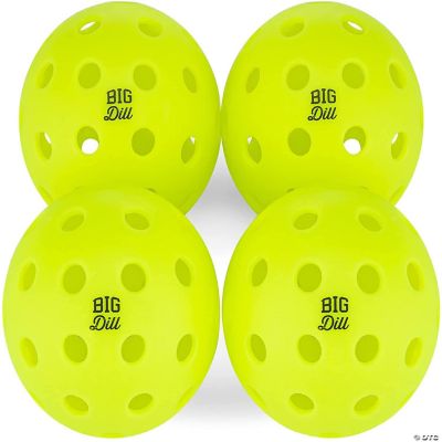 Big Dill Pickleball Co. Relish Outdoor Pickleball Balls (Pack of 4